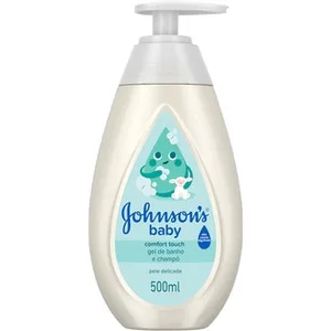 Cotton Touch Gel de Baño Infantil sin Sulfatos ni Colorantes Johnson's Baby