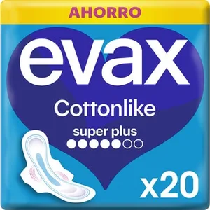 Cottonlike Compresa con Alas Super Plus Evax