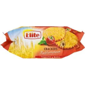 Crackers Tomate y Albahaca 105 Gr