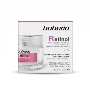 Crema Antiarrugas Retinol Firmeza y Elasticidad Babaria 50 Ml.
