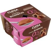 Crema Bombón 0,7% Clesa, Pack 4 X 125 G