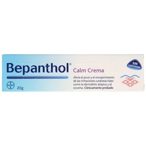 Bepanthol Crema Calmante sin Cortisona, para Niños y Adultos Bephantol 20 G.