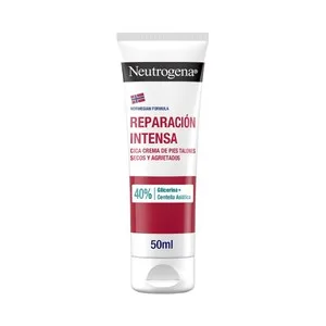 Neutrógena Crema Cica Fórmula Noruega de Pies con Acción Hidratación Intensa, para Talones Secos y Agrietados 50 Ml.