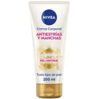 Crema Corporal Antiestrías y Manchas Nivea, Tubo 200 Ml