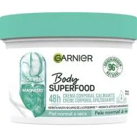 Crema Corporal de Aloe Vera y Magnesio Garnier, Tarro 380 G