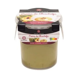 Santa Teresa Crema de Alcachofas Elaborada con Ingredientes 100% Naturales Santa Teresa 400 Ml. 400 G