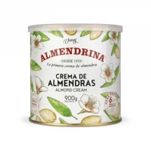 Crema de Almendras Almendrina sin Gluten y sin Lactosa 900 G.
