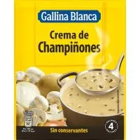 Crema de Champiñones Gallina Blanca, sobre 62 G