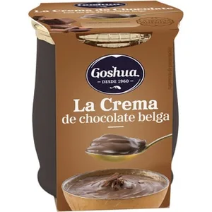 Crema de Chocolate Belga sin Gluten Goshua