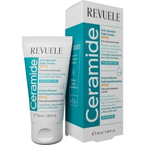 Crema de Día Anti-imperfecciones con Ceramida Spf50 para Piel con Acné Revuele