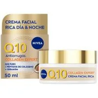 Crema de Día Q10 Collagen Nivea, Tarro 50 Ml