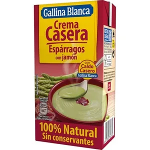 Crema de Espárragos con Jamón sin Gluten  Gallina Blanca 500 ML