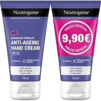 Crema de Manos Antiedad Neutrogena, Pack 2x75 Ml