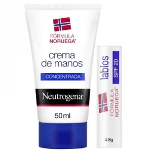Crema de Manos Concentrada 50 Ml + Labial SPF 20 1 Ud. Fórmula Noruega Neutrogena