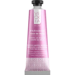 Crema de Manos Paradise Rosa de India para Todo Tipo de Pieles Veckia