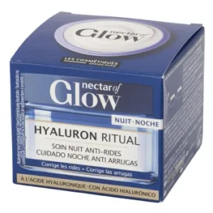 Crema de Noche Ácido Hialurónico Nectar Of Glow Les Cosmétiques 50 Ml.
