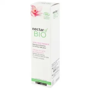 Crema de Ojos Reafirmante Rellena & Ilumina el Contorno de Ojos Ecológico Nectar Of Bio 15 Ml