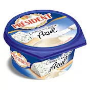Crema de Queso Azul President 125 G