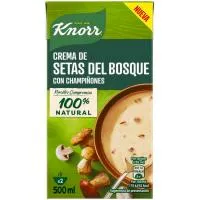 Crema de Setas del Bosque Knorr, Brik 500 Ml