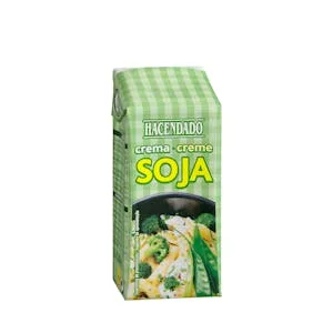 Crema de Soja Hacendado 0.2 L