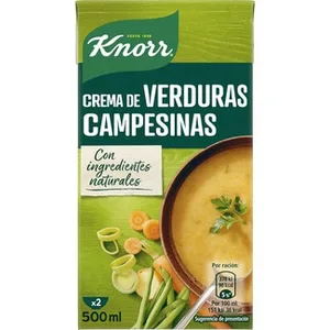 Crema de Verduras Campesinas Knorr