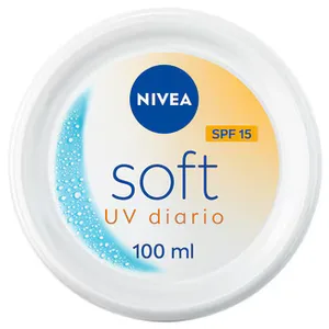 Crema Facial, Corporal y de Manos Soft Uv Diario Nivea