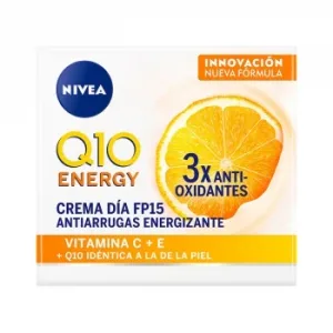 Crema Facial de Día Fp15 Q10plusc Anti-arrugas + Energizante Nivea 50 Ml.