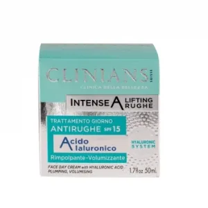 Crema Facial de Día Rellenadora y Voluminizadora con Ácido Hialurónico Spf15 Clinians 50 Ml.