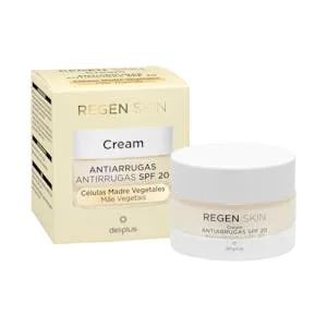 Crema Facial Día Antiarrugas Regen Skin Deliplus con Células Madre Vegetales 0.05 L