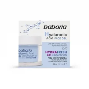 Crema Facial en Gel con Ácido Hialurónico Piel Mixta/grasa Hidra Fresh Babaria 50 Ml.