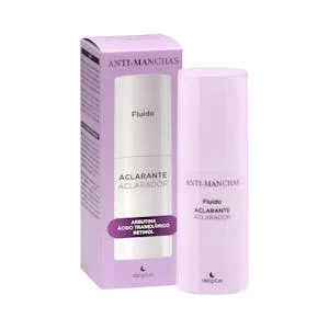 Crema Facial Fluida Noche Deliplus Aclarante Anti-manchas 0.05 L