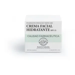 Crema Facial Hidratante Spf15 Calidad Farmacéutica 50 Ml.