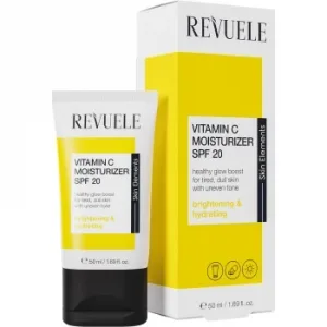 Crema Facial Hidratante Vitaminc C Spf20 Revuele 50 Ml.