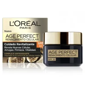 Crema Facial Regeneradora Spf30 con Complejo Antioxidante Age Perfect Renacimiento Celular L'oréal Paris 50 Ml.