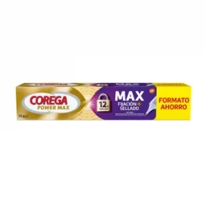 Crema Fijadora para Prótesis Dentales Máximo Sellado Corega 70 G.