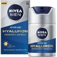 Crema Hidra Hyaluron Nivea Men, Dosificador 50 Ml