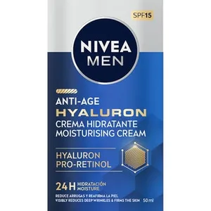 Crema Hidratante Antiedad Active Age Hyaluron Nivea MEN