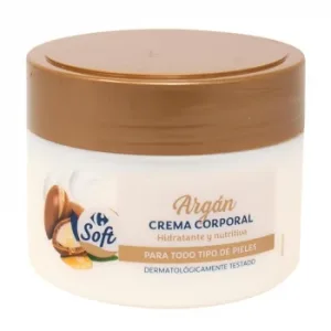 Crema Hidratante Corporal con Argán Soft Carrefour 250 Ml.