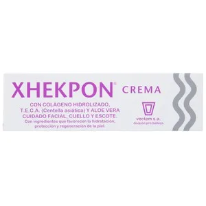 Xhekpon Crema Hidratante, Cuidado Fácil, Cuello y Escote Xhekpon 40 Ml.