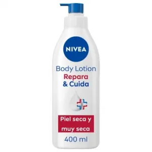Crema Hidratante para Piel Seca y Muy Seca Repara&cuida Nivea 400 Ml.