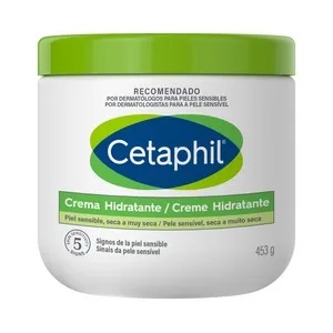 Cetaphil Crema Hidratatne para Pieles Sensibles, Secas a Muy Secas 453 G. 453 ML