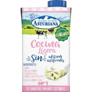Crema Ligera Especial para Cocinar Asturiana