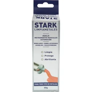 Crema Limpia Metales para Menaje, Mobiliario, Instrumentos Musicales y Automoción Stark