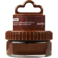 Crema Marrón para Calzado Eroski, Tarro Aplicador 1 Ud