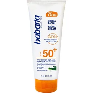 Crema Solar Facial Aloe Vera Spf-50+ Anti-envejecimiento Resistente al Agua Babaria