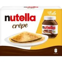 Crepe Nutella, 6 Uds, Caja 240 G