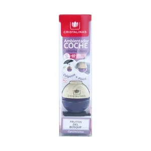 Cristalinas Ambientador para Coche con Aroma Frutas del Bosque (optimismo) 1 Ud.