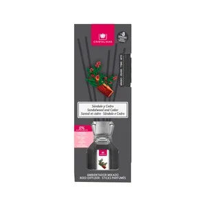 Cristalinas Varillas 0% Alcohol Cedro y Sándalo Cristalinas 35 Ml.