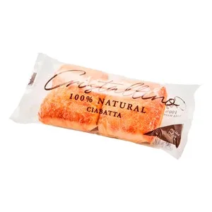 Cristallino Ciabatta (chapata) Cristal 100% Natural 2 Uds. 190 G.