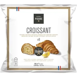 Croissant de Mantequilla 6 Unidades  Fournil Pierre 360 G